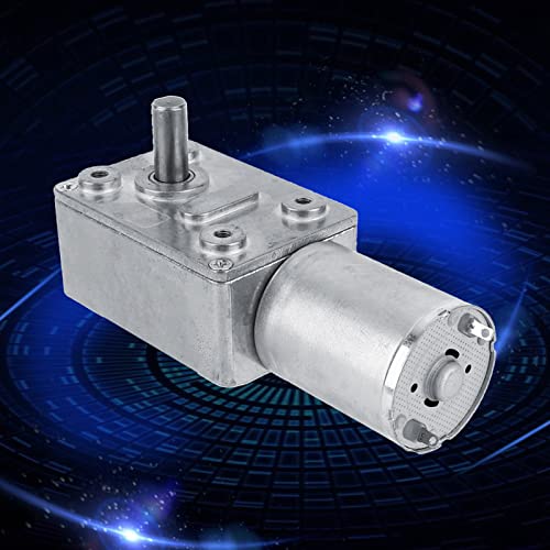 Sustvita -Zahnrad -Motor mit hohem Drehmoment, DC 12 V Getriebe Motor, reversibler Elektrogetriebe Winchmotor für automatisierte Fenster- und Türsysteme (5RPM) von SustVita