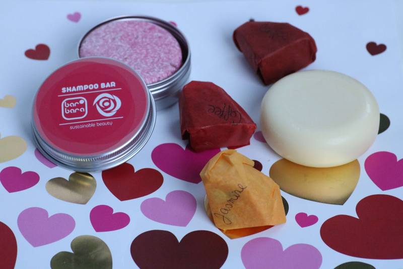 Shampoo Conditioner Barren Rose Weihnachten Geschenk Für Frau Freundin Mama Tochter Schwester Eco Friendly Naturals Personalisierte Karte von SustainableWEBStore