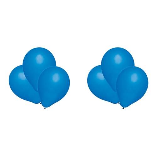 Susy Card 40011318 - Luftballons, 50er Packung, blau von Susy Card