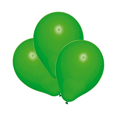 Susy Card 40011431 - Luftballons, 100er Packung, grün von Susy Card