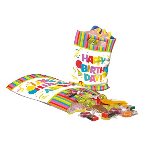 Susy Card 40012353 Partytüten Happy Birthday, 6er Packung von Susy Card