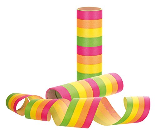 Susy Card Luftschlangen schwer entflammbar, 6 Rollen eingeschweißt, DIN, neon Susy Card Luftschlangen schwer entflammbar, 6 Rollen eingeschweißt, DIN, neon von Susy Card