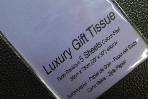 SatinWrap Luxus-Seidenpapier, Lavendel, 5 Blatt von Suttons wrap