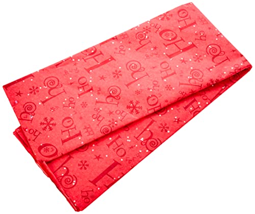 SatinWrap Luxus-bedrucktes Seidenpapier, Motiv: Ho Edelstein Sparkle, 5 Blatt von Suttons Packaging