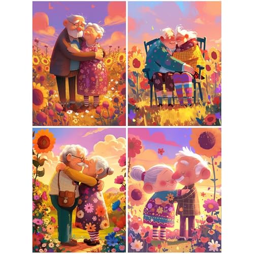 4er Diamond Painting Kinder Blume 50x70 cm 5D Diamond Painting Set für Mädchen Jungs 6 8 10 DIY Mosaikherstellung Basteln Erwachsene Frauen, Warm Diamonds für Wohnzimmer, Büro, Wand Dekoration S66-Y 4er Diamond Painting Kinder Blume 50x70 cm 5D Diamond Painting Set für Mädchen Jungs 6 8 10 DIY Mosaikherstellung Basteln Erwachsene Frauen, Warm Diamonds für Wohnzimmer, Büro, Wand Dekoration S66-Y von Suuiizaa