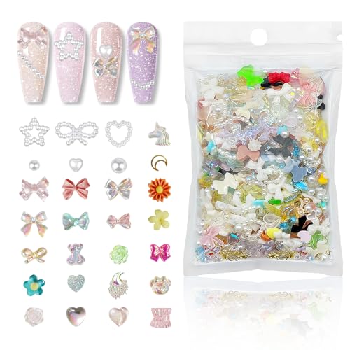 500 Stück Nail Charms Charms Nägel Strasssteine Nägel Nagel Steine Nail Art Charms Steinchen Für Nägel Heart Bowknot Pearls Nail Decorations Gems for Manicure DIY Crafts Handyhülle Jewelry Accessories 500 Stück Nail Charms Charms Nägel Strasssteine Nägel Nagel Steine Nail Art Charms Steinchen Für Nägel Heart Bowknot Pearls Nail Decorations Gems for Manicure DIY Crafts Handyhülle Jewelry Accessories von Suynauetev