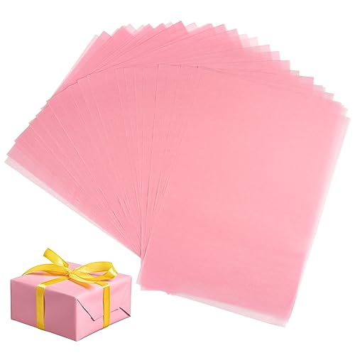 60 Blatt Seidenpapier Rosa, 21x30 cm Seidenpapier, Verpackung, Seidenpapier für DIY von Svalor