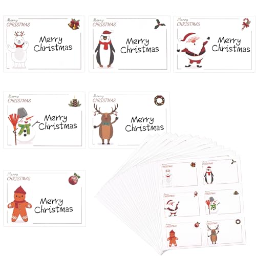 Geschenkaufkleber Weihnachten, 240 Rechtwinkelig Weihnachtsaufkleber zum Beschriften, Geschenkaufkleber Selbstklebend, Aufkleber Weihnachten zum Beschriften für Geschenke und Adventskalender Geschenkaufkleber Weihnachten, 240 Rechtwinkelig Weihnachtsaufkleber zum Beschriften, Geschenkaufkleber Selbstklebend, Aufkleber Weihnachten zum Beschriften für Geschenke und Adventskalender von Svalor