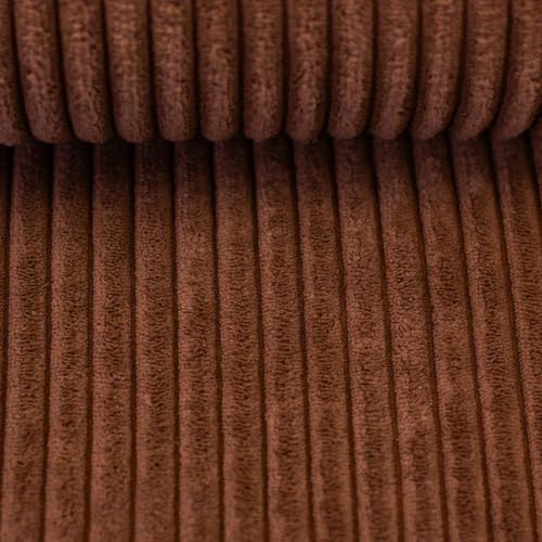 Cord-Samt WANJA | grob Gerippter Cord-Samt | für Homedeko & Bekleidung | 17 Farben (Terracotta) von Swafing