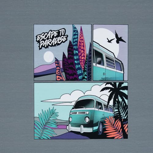 Jerseystoff Panel GETAWAY + Kombijersey | by Thorsten Berger | grau | Ökotex (Panel) von Swafing