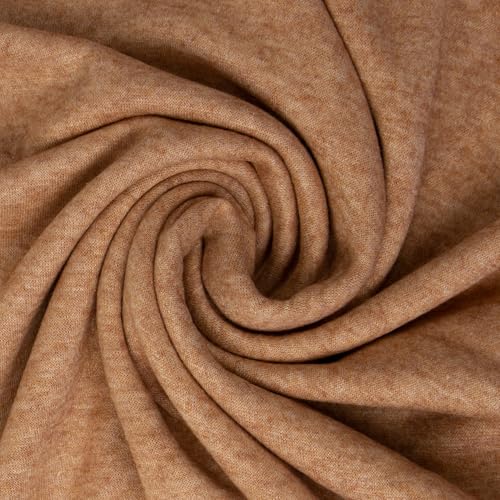 Strickstoff Viskosestrick Feinstrick | für Pullover, Strickjacken, Babydecken uvm. | ab 50x150 cm | Meterware (terracotta) von Swafing