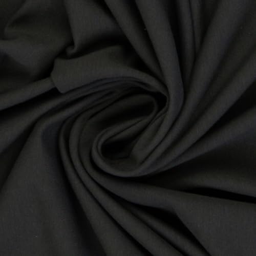 Sweatstoff EIKE von Swafing, angeraut, OEKO-TEX Standard 100, (50cm x 155cm) (790 anthrazit) von Swafing