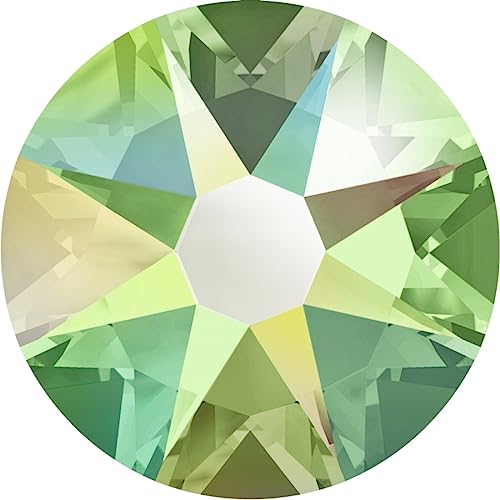 100 Stück SWAROVSKI® Kristalle 2088 ohne Kleber SS16 (ca. 3.9mm) Peridot Ab von Swarovski