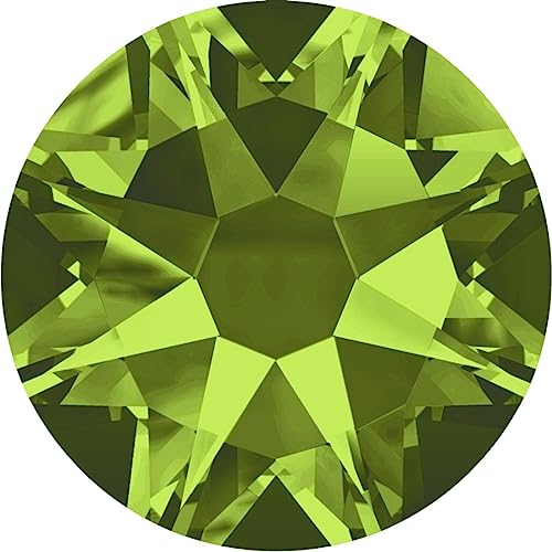 SWAROVSKI® Kristalle 2088 ohne Kleber SS12 (ca. 3.1mm) 100 Stück Olivine von SWAROVSKI