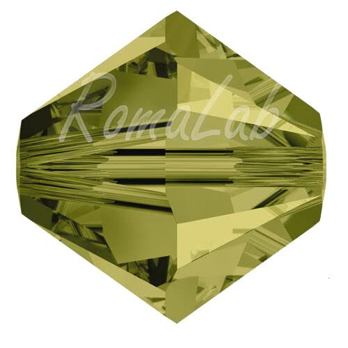 Swarovski 15 Original Bicone Kristalle 3 mm 5301-5328 550 Khaki Swarovski 15 Original Bicone Kristalle 3 mm 5301-5328 550 Khaki von Swarovski
