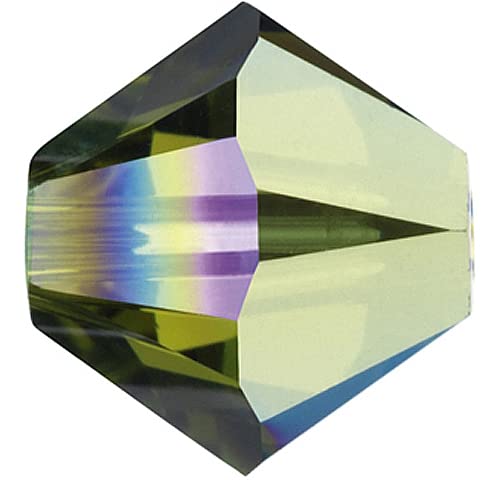 Swarovski 15 Original Bicone Kristalle 4 mm 5301-5328 228 AB 2X Olivine Swarovski 15 Original Bicone Kristalle 4 mm 5301-5328 228 AB 2X Olivine von Swarovski