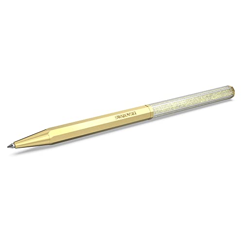 Swarovski Crystalline Kugelschreiber, Goldfarbener Stift mit Goldlegierungsschicht und Edlen Swarovski Kristallen von Swarovski