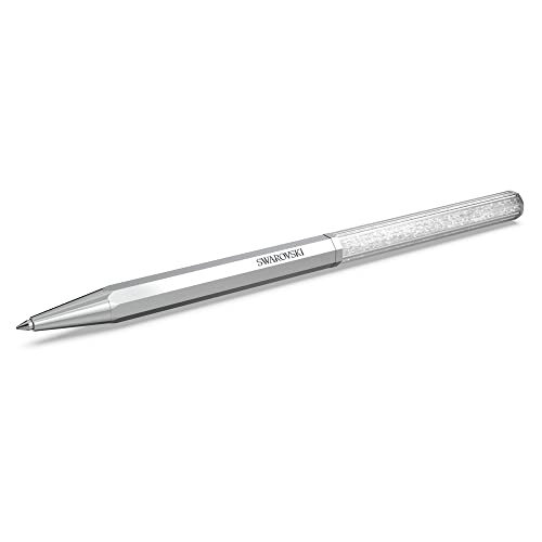 Swarovski Crystalline Kugelschreiber, Silberfarbener, Verchromter Stift mit Edlen Swarovski Kristallen von Swarovski