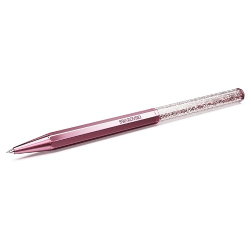 Swarovski Crystalline Kugelschreiber, Rosafarbener Stift mit Edlen Swarovski Kristallen von Swarovski