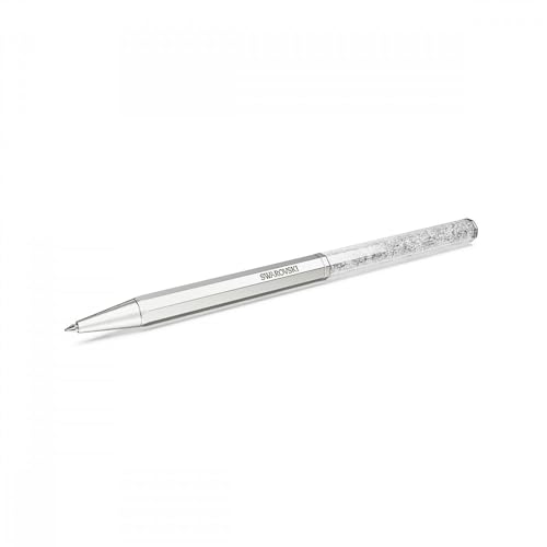 Swarovski Crystalline Kugelschreiber, Weißer Stift mit Edlen Swarovski Kristallen von Swarovski