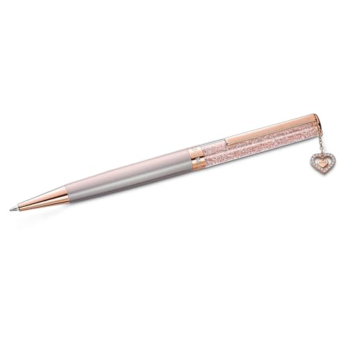 Swarovski Crystalline Kugelschreiber aus Kristalle, Rosa lackiert, Roségold-Legierungsschicht Farbe: Rosé, Größe: 14.3x1 cm, 5527536 von Swarovski