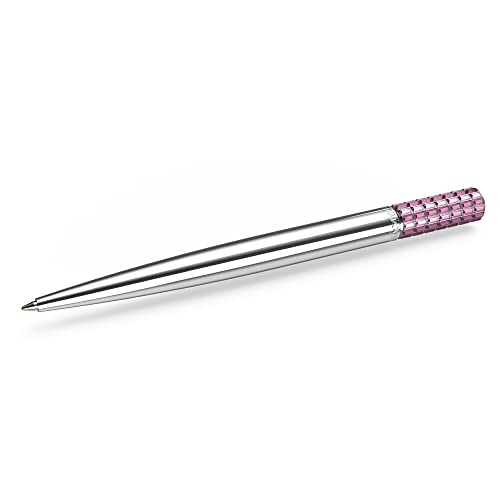 Swarovski Lucent Kugelschreiber, Silberfarbener, Verchromter Stift mit Edlen Swarovski Kristallen von Swarovski