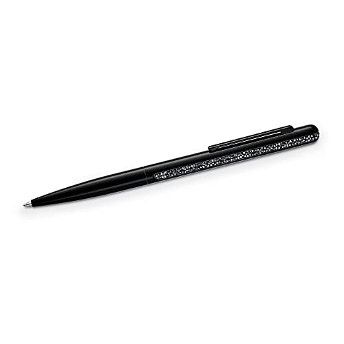 Swarovski Crystal Shimmer Kugelschreiber, Schwarz, Schwarz lackiert von Swarovski