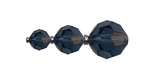 Swarovski Perlen rund 4mm • 12 Stück Glasschliffperlen • viele Farben zur Auswahl (montana) von Swarovski
