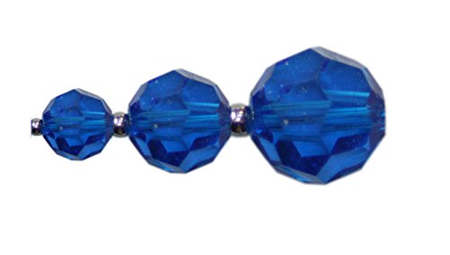 Swarovski Perlen rund 4mm • 12 Stück Glasschliffperlen • viele Farben zur Auswahl (capriblue) von Swarovski