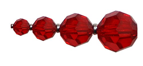 Swarovski Perlen rund 4mm • 12 Stück Glasschliffperlen • viele Farben zur Auswahl (light siam) von Swarovski