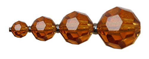 Swarovski Perlen rund 6mm • 12 Stück Glasschliffperlen • viele Farben zur Auswahl (topaz) von Swarovski