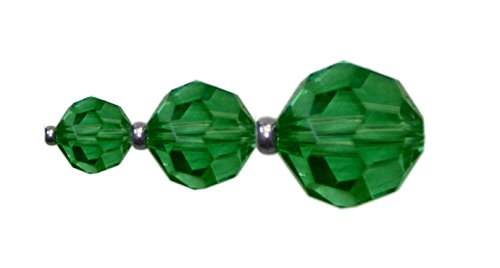 Swarovski Perlen rund 6mm • 12 Stück Glasschliffperlen • viele Farben zur Auswahl (ferngreen) von Swarovski