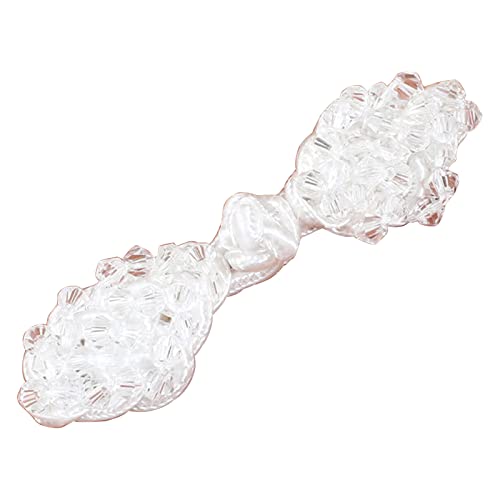 Elegante Nähknöpfe mit Kunstperlen, Tradition, chinesischer Knoten, für Frosch, zum Stricken, Nähen, Knöpfe für Anzüge, Kleidung, dekorativ, 2 Stück von Sweeaau