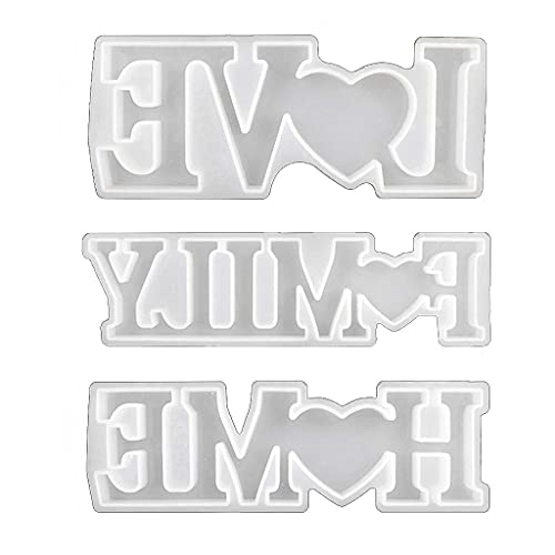 Epoxidharz-Form mit Aufschrift "Love Family Home", englische Ornamente, Buchstaben, Heimdekoration, Silikon, handgefertigt, Dekoration, Epoxidharz Epoxidharz-Form mit Aufschrift "Love Family Home", englische Ornamente, Buchstaben, Heimdekoration, Silikon, handgefertigt, Dekoration, Epoxidharz von Sweeaau