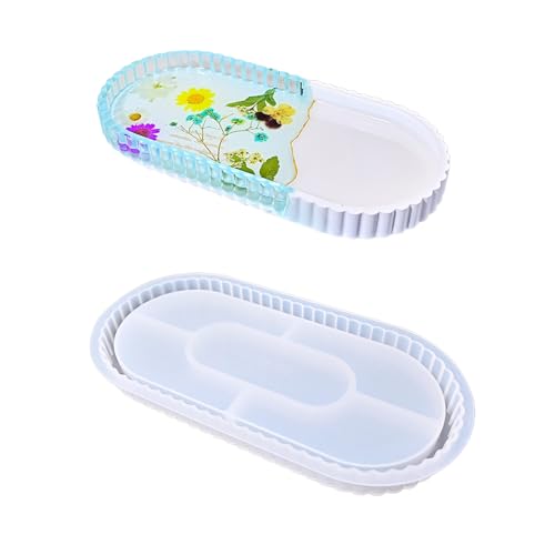 Flexibles, stabiles Silikon-Epoxidharz-Gießen in Blumenform für Handwerk und Heimdekoration, Silikonschale von Sweeaau