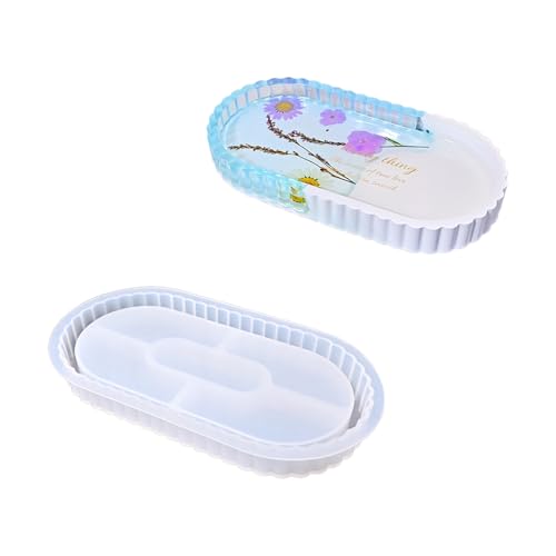 Flexibles, stabiles Silikon-Epoxidharz-Gießen in Blumenform für Handwerk und Heimdekoration, Silikonschale von Sweeaau