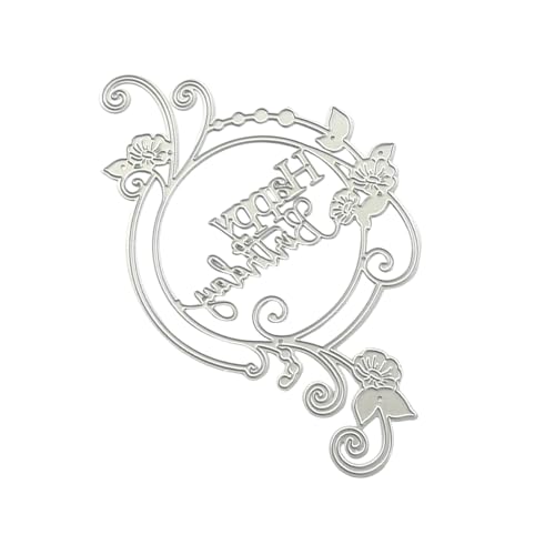 Happy Birthday Stanzform für Scrapbooking, Kartenherstellung, Fotoalbum, dekorative Prägepapier-Stanzform, Karbonstahl, Stanzformen, Metallfolie, Stanzwerkzeug, Bastelwerkzeug Happy Birthday Stanzform für Scrapbooking, Kartenherstellung, Fotoalbum, dekorative Prägepapier-Stanzform, Karbonstahl, Stanzformen, Metallfolie, Stanzwerkzeug, Bastelwerkzeug von Sweeaau
