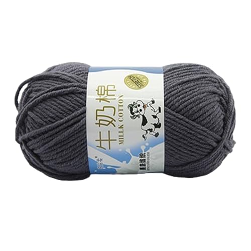 Milch-Baumwollgarn, Häkel- und Strickgarn, weiche Baumwolle oder Mütze, Schal, Pullover, Decke, Milch, weiche Häkel- und Strickgarne für Decke von Sweeaau