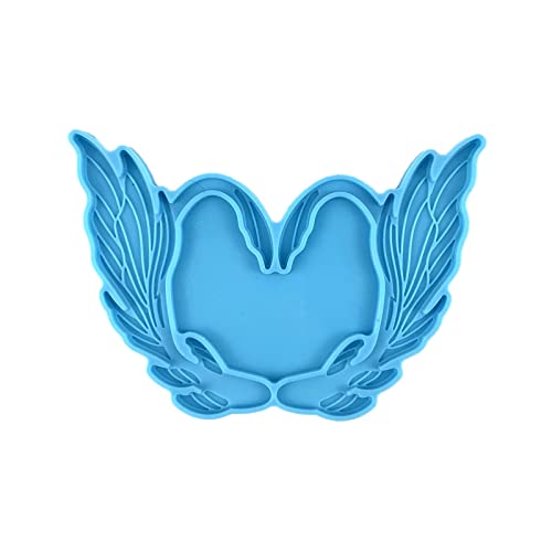 Schmuck-Epoxidharz-Formen, Engelsflügel-Ohrringe, Silikonformen, Harz, Ohrmanschette, Gießform für Damen, Ohrringe, Anhänger, Engelsflügel, Form für Ornamente von Sweeaau