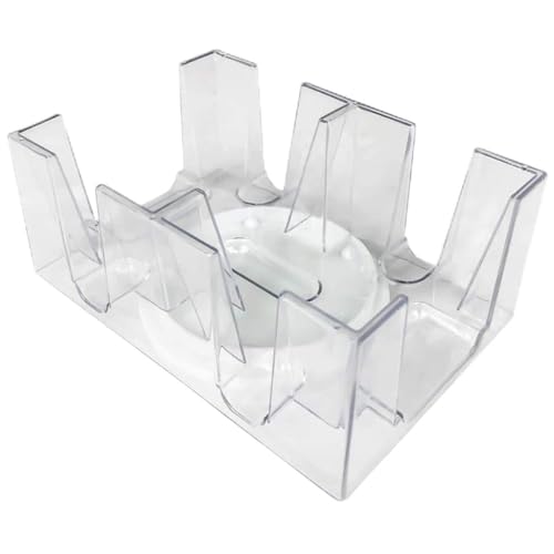 Sweeaau 2/6 Deck Rotating Clear Game Card Holder Playing Card Stand With Rotating Tray Game Props Easy To Use Waist Resistance Band Waist Resistance Bands For Legs And Butt Bands For Working Sweeaau 2/6 Deck Rotating Clear Game Card Holder Playing Card Stand With Rotating Tray Game Props Easy To Use Waist Resistance Band Waist Resistance Bands For Legs And Butt Bands For Working von Sweeaau
