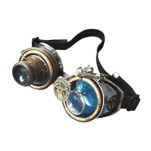 Vintage-Brille, Halloween-Brille, Cosplay-Brille für Damen und Herren, Halloween, Cosplay, Party, Steampunk-Brillen Vintage-Brille, Halloween-Brille, Cosplay-Brille für Damen und Herren, Halloween, Cosplay, Party, Steampunk-Brillen von Sweeaau