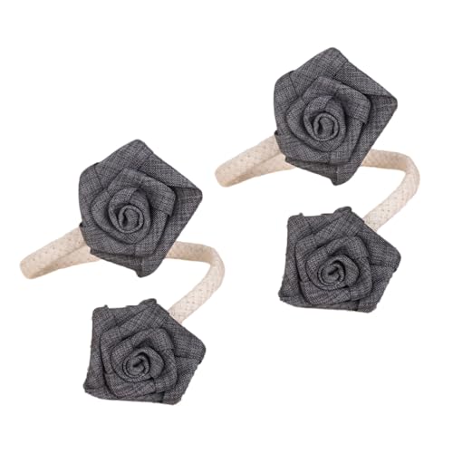 Vorhang-Clip mit Stoffseil und Stoffblumen, Raffhalter für Vorhänge, Vorhanghalter, 2 Stück, dekorative Vorhanghalter Vorhang-Clip mit Stoffseil und Stoffblumen, Raffhalter für Vorhänge, Vorhanghalter, 2 Stück, dekorative Vorhanghalter von Sweeaau