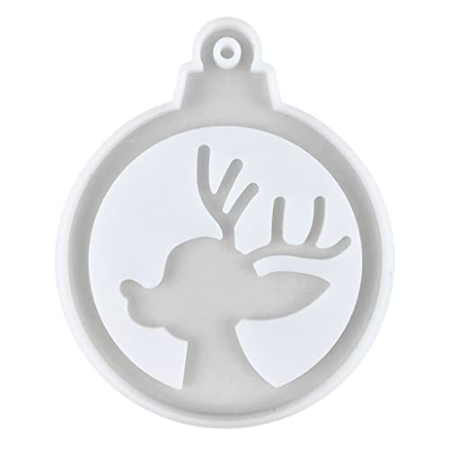 Weihnachtsbaum-Anhänger, Epoxidharz, Party-Dekoration, Silikon-Schmuck, Schlüsselanhänger, Gießwerkzeuge von Sweeaau