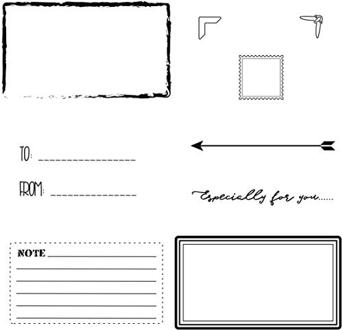 Sweet Dixie Clear Stamps, Polymer P6 von Sweet Dixie