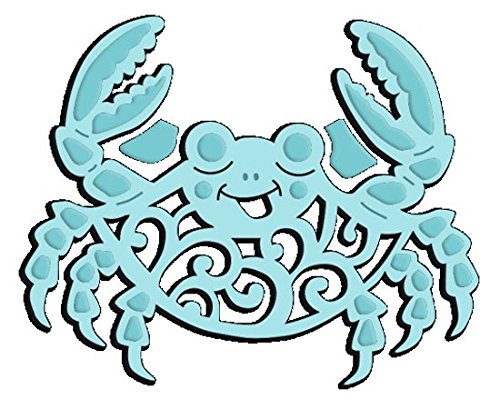 Sweet Dixie Cute Crab Suesse Krabbe Stanze, Metall, Grau, 5.4 x 6.5 x 0.1 cm Sweet Dixie Cute Crab Suesse Krabbe Stanze, Metall, Grau, 5.4 x 6.5 x 0.1 cm von Sweet Dixie