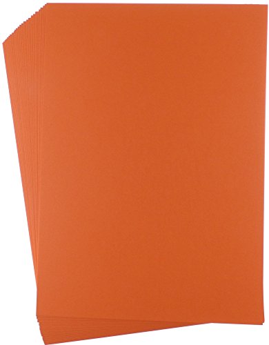 Sweet Dixie A4 Karten, 240 g, 25 Blätter, Papier, Orange, 34.4 x 21 x 0.7 cm von Sweet Dixie