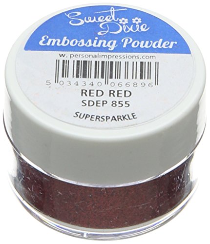 Sweet Dixie Praegepuder Rot Superglitzer, Synthetisches Material, 4 x 4 x 3 cm Sweet Dixie Praegepuder Rot Superglitzer, Synthetisches Material, 4 x 4 x 3 cm von Sweet Dixie