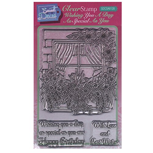 Sweet Dixie "Wishing You A Day As Special Stempelset, Synthetisches Material, Durchsichtig, 21 x 11 x 0.3 cm Sweet Dixie "Wishing You A Day As Special Stempelset, Synthetisches Material, Durchsichtig, 21 x 11 x 0.3 cm von Sweet Dixie