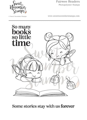 Sweet November Stamps, clear stamp, Fairwee Readers Sweet November Stamps, clear stamp, Fairwee Readers von Sweet November Stamps