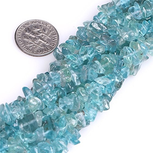 Sweet & Happy Girl'S Store 6x8mm Freeform Edelstein Kyanit Perlen Strang 15 Zoll Schmuckherstellung Perlen von Sweet & Happy Girl's Gemstone Beads Strand